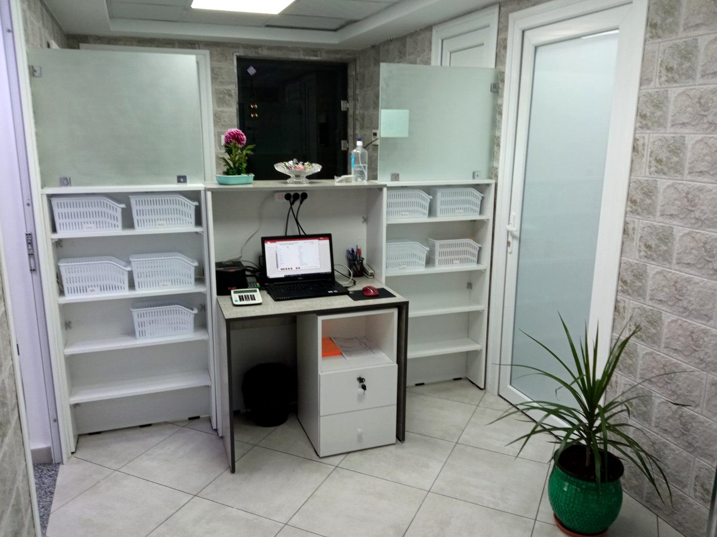 Accueil du laboratoire d'anatomie pathologique à Bordj El Bahri, Alger